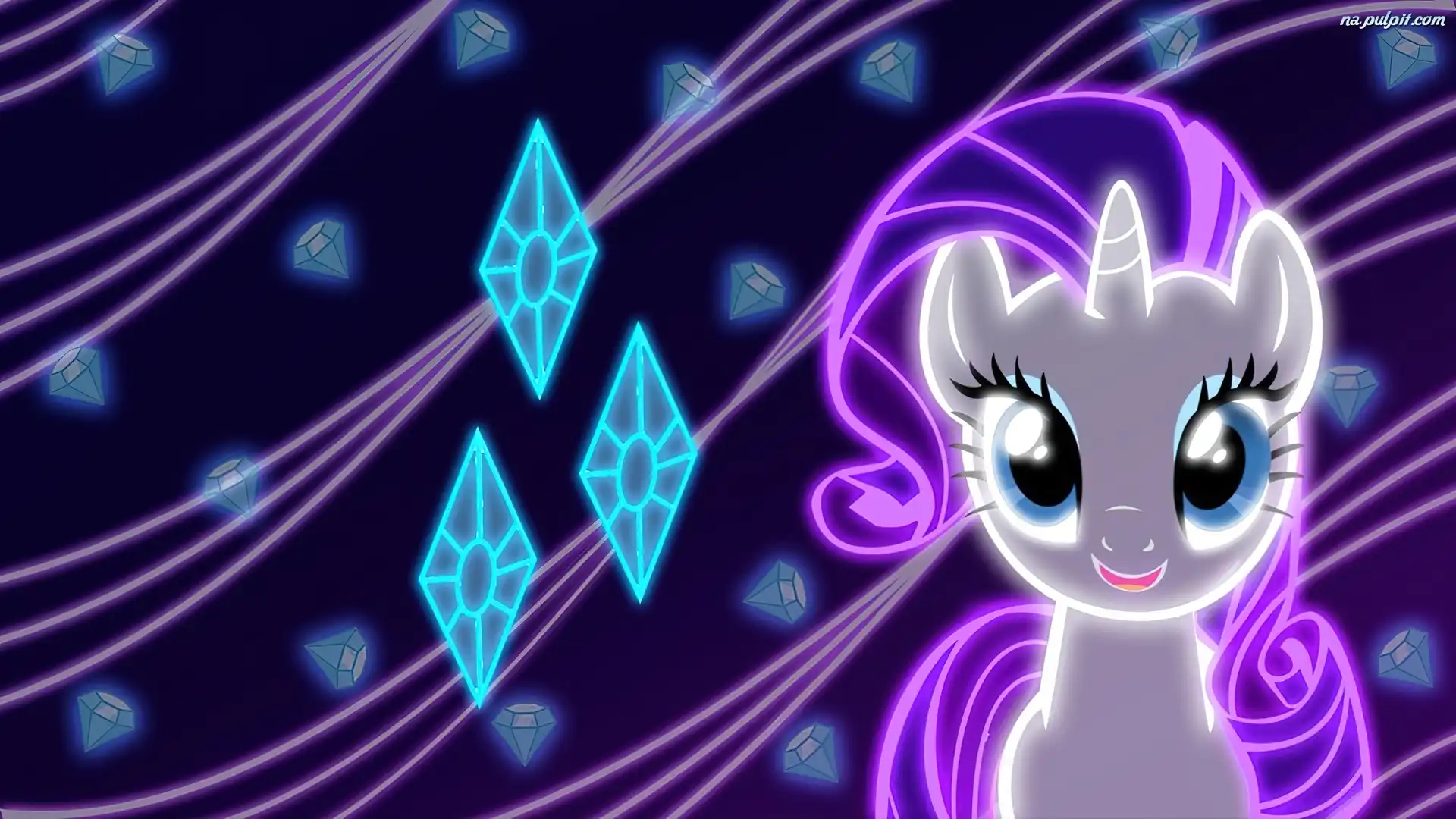 My Little Pony Przyjaźń To Magia, Rarity Na Pulpit